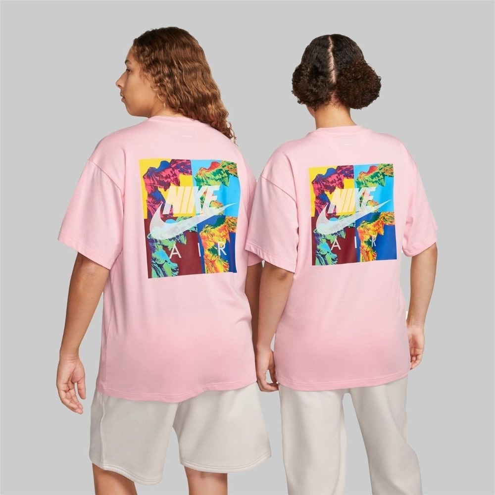 Nike NRG Air Goddess Cotton Unisex‎ T-Shirt Pink FD8523-690 Size Medium